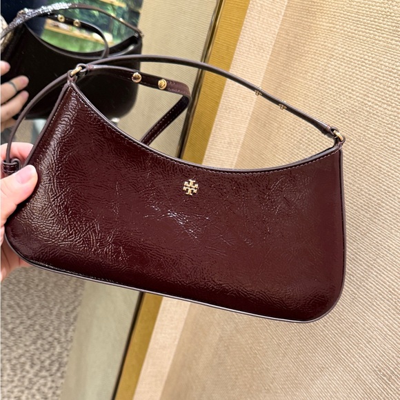 Tory Burch Handbags - Tory Burch Deep Burgundy Shoulder Bag